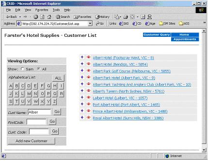 CRID legacy screenshot